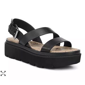 Sam Edelman Rasheed platform sandal size 8.5 LIKE NEW